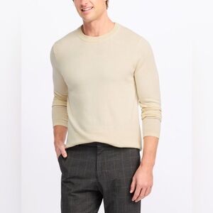 NWT THE COMMONS Brosnan Merino Wool Crewneck Sweater